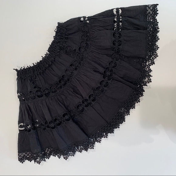 NWOT CHARO RUIZ “Greta” Skirt, Black, XS & M - Picture 2 of 7